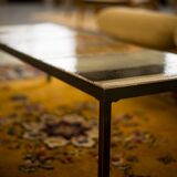 Rectangular coffee table model Soleil by Roger Capron