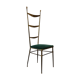 High-back Chiavari chair by Gaetano Descalzi, Italy, 1950