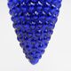Suspension mercure bleu cobalt grappe de raisins en forme de fruits kugel à suspendre