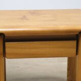 Pair of vintage elm bedside tables, 1970s