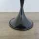 "Diabolo" fruit bowl with tulip base, made of metal, 1970s 80s.
