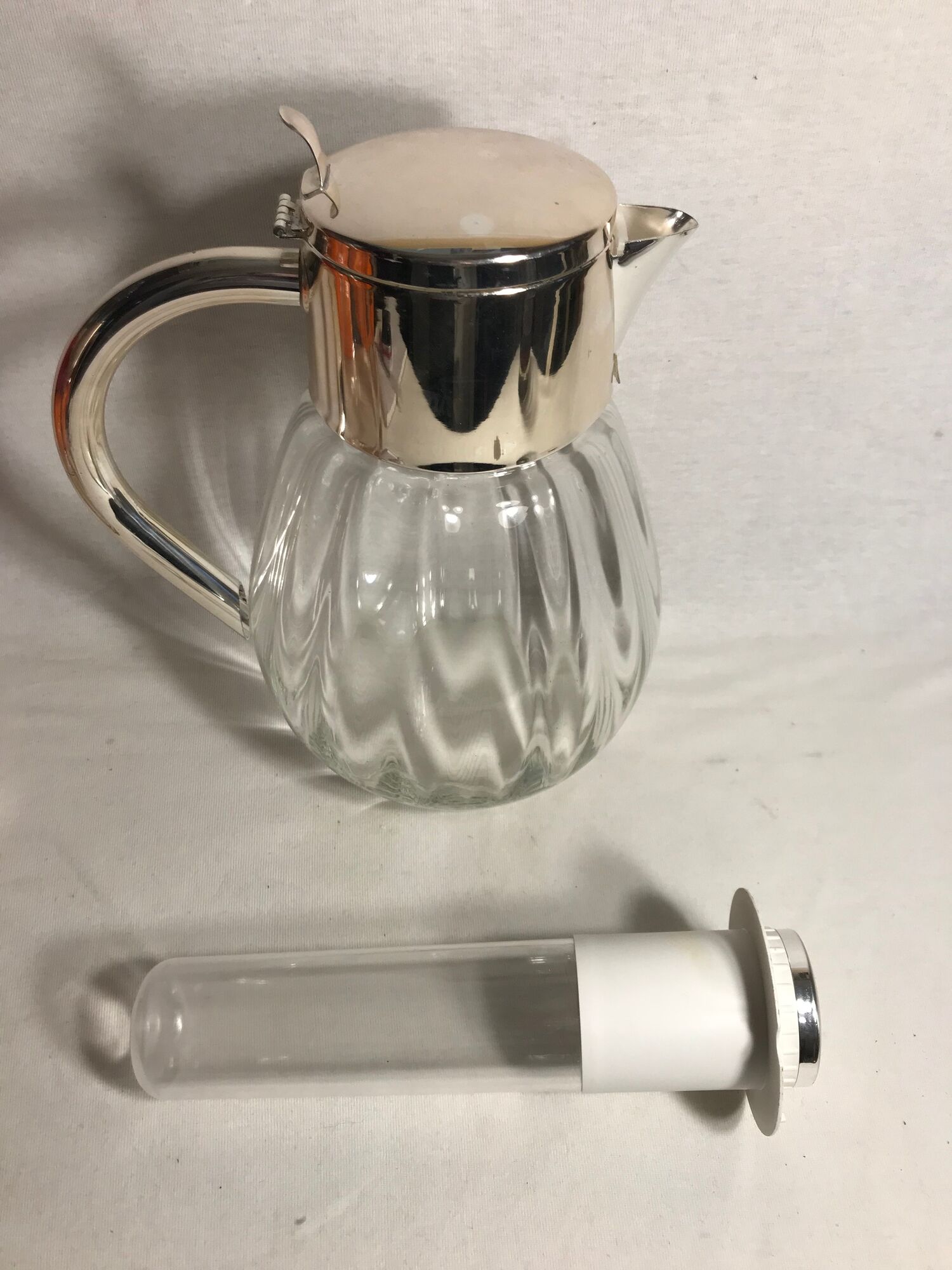Old carafe glass