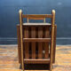 Vintage side table – Wooden structure and open shelf