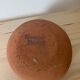 Vintage enamel ceramic candle holder