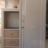 Asymmetrical Art Deco period wardrobe
