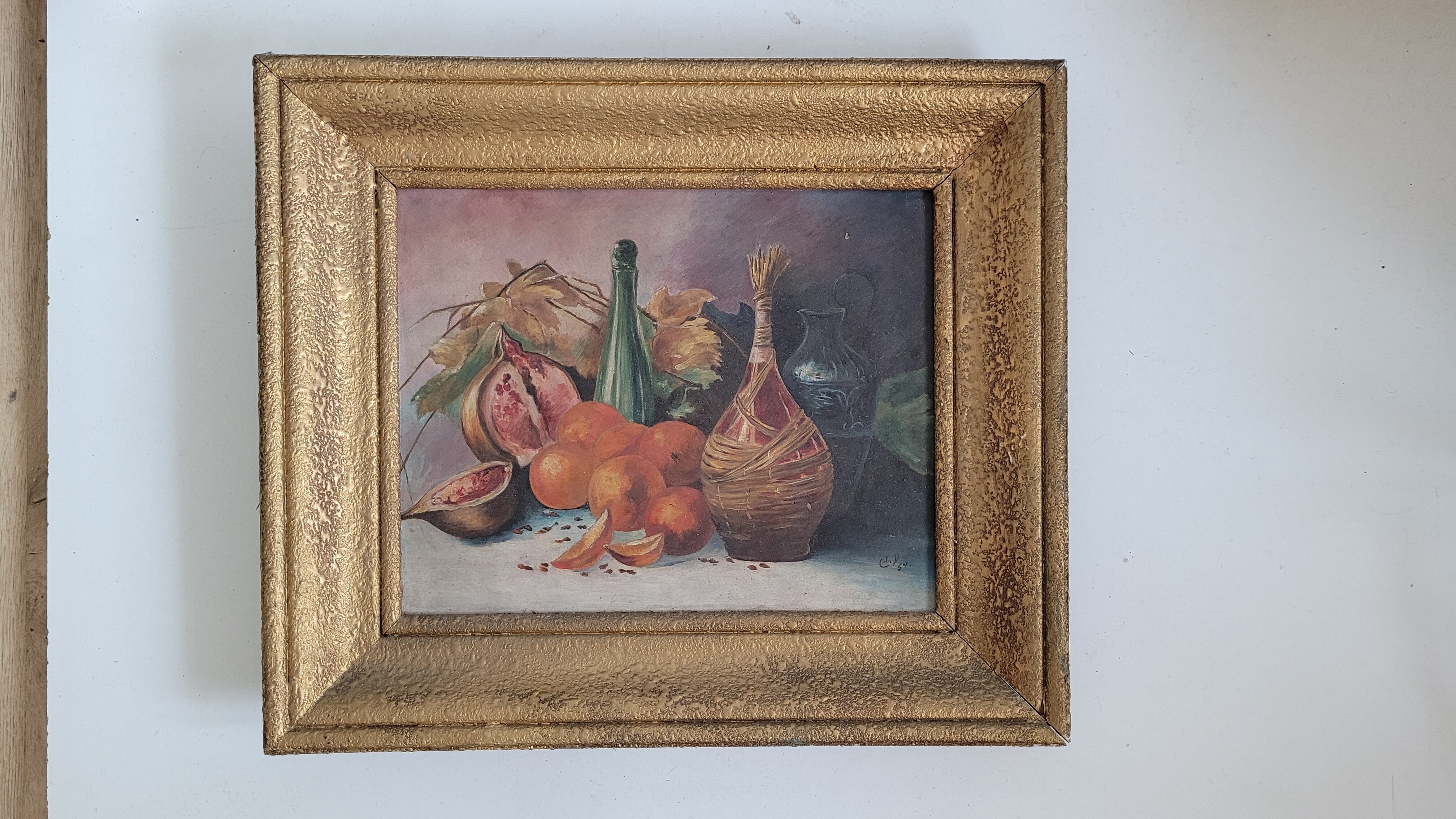 Still life under frame 1954 CH. D