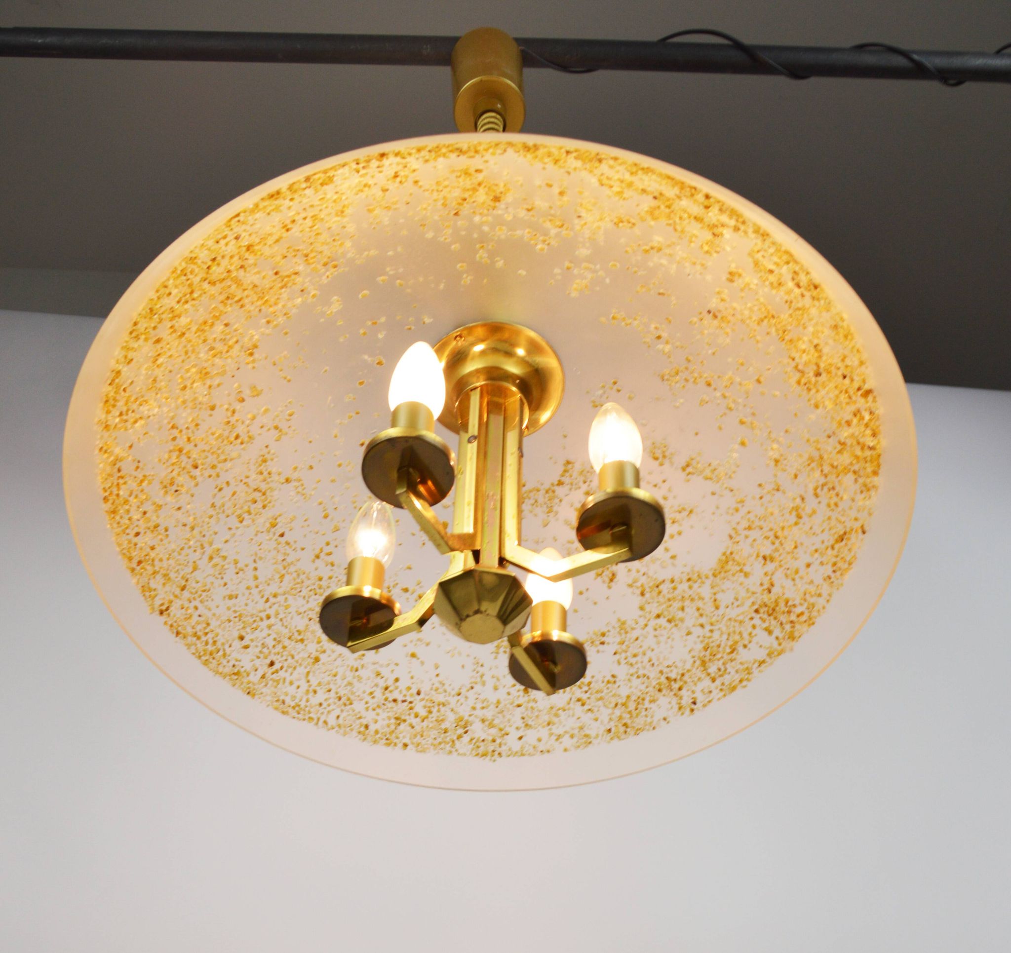 Lampe suspendue, années 1980