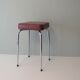 Vintage stool, Poelux Belgium 1960