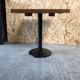 Old bistro table foot cast iron black