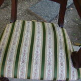 Ancient English mahogany armchair