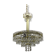 Round luster 3 stamped lights