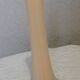 Small vintage pink satin sand glass soliflore