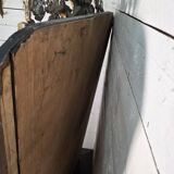 Napoleon III mirror from the 19th century with gold leaf, 190cm H