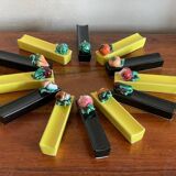12 vegetable knife holders