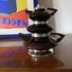 Mid-century modern piled up Tea set, SC3 Italy 1970s