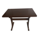 Table bistrot Vintage en bois avec rallonge
