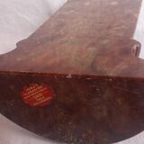 Genuine Red Alabaster Marble Italian Bookend Column Shaped Pair