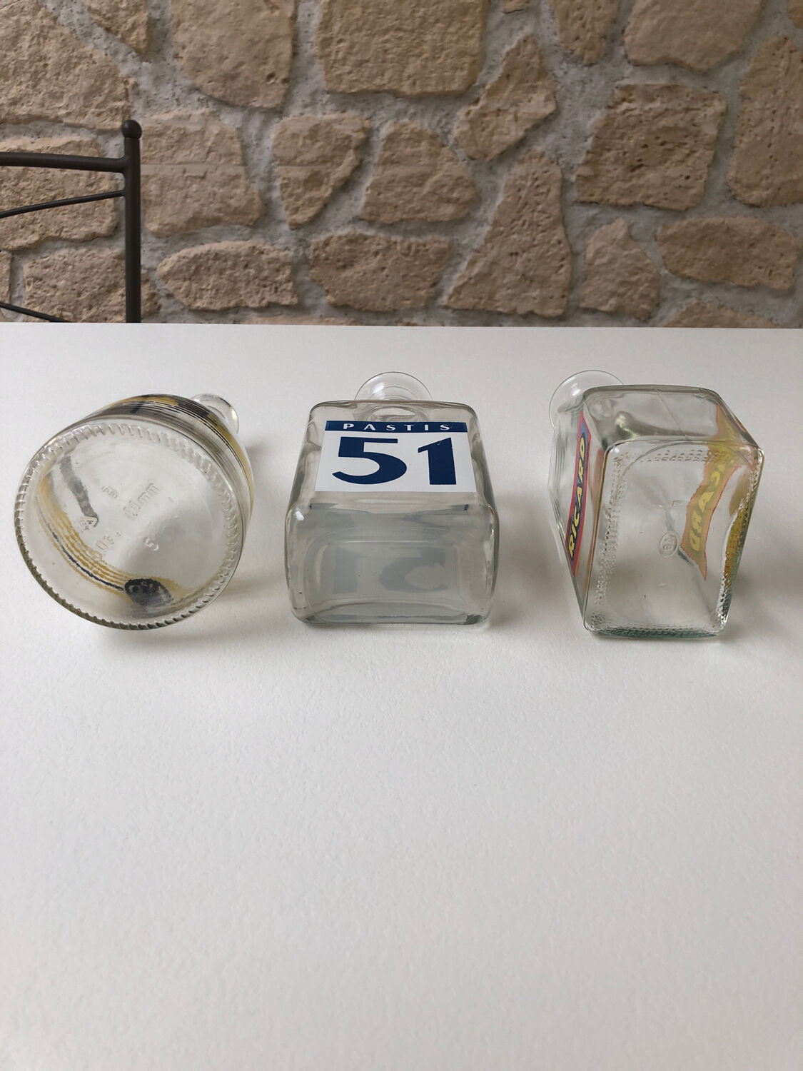 Pastis and Ricard decanter set