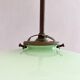 Suspension in opaline and brass of the 40s