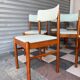 Set de 10 chaises Baumann couleur vert d’eau