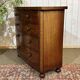 Commode Victorienne anglaise en acajou XIXème