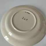 Signed vintage plate – Stylized lobster design – A. Faure for JGP