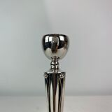 Set of candlesticks of hallmarked silver, 1920s