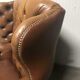 Chesterfield vintage king leather armchair single-seater / seating