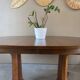 Vintage oval Baumann table