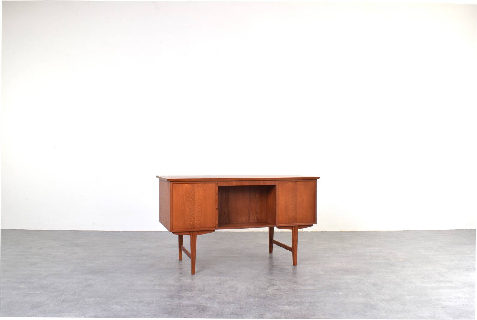 Mid-Century Modern Danish Teak Executive Desk, 1960s