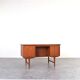 Mid-Century Modern Danish Teak Executive Desk, 1960s