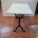 Table de bistrot dessus marbre