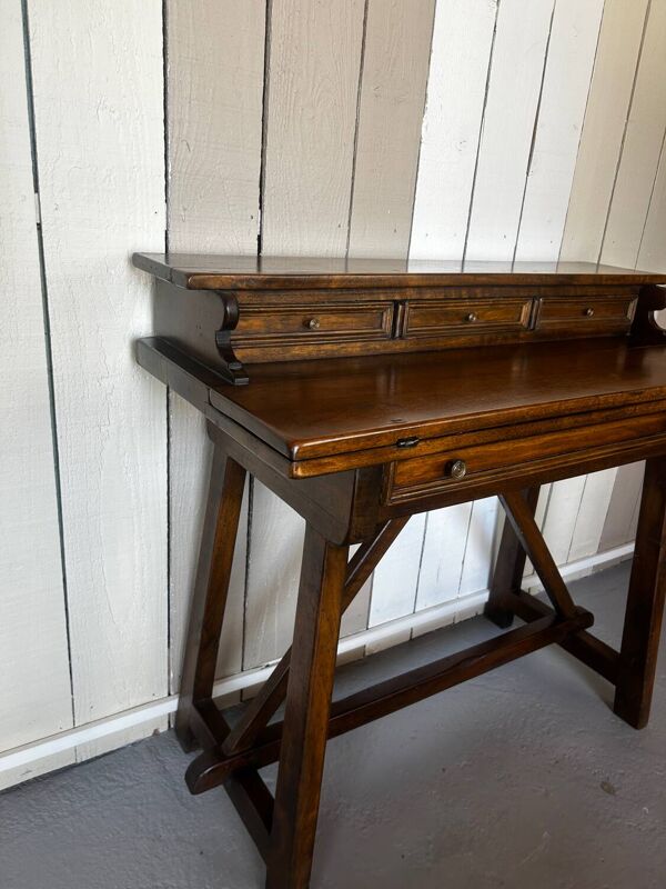 Bureau à gradin en merisier