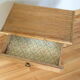 Rattan bedside table