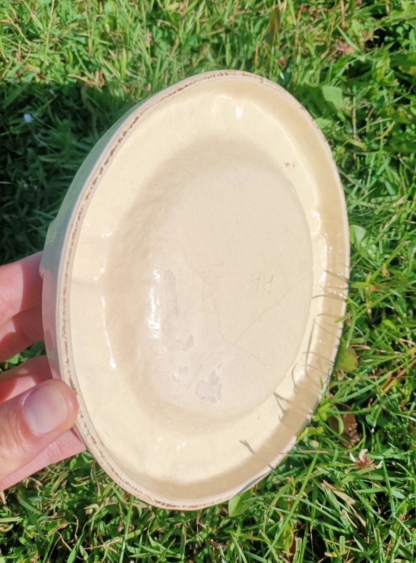 Large retro ashtray
