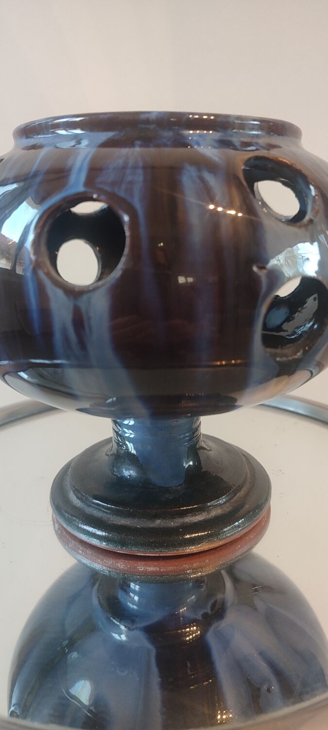 Vintage ceramic crocus pot