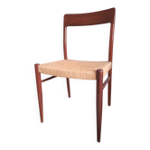 Danish chair in teak and rope