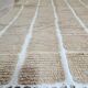 Handmade Beni Ouraine rug in natural wool, size 100 x 200 cm