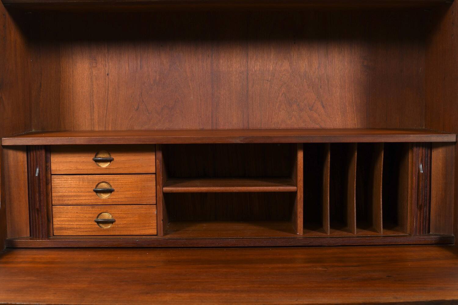 Secretary in Teak by Johannes Sorth for Nexø 1960s