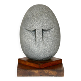 A composite material head, France 1960s.