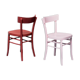 Pair of 50s vintage wooden chairs