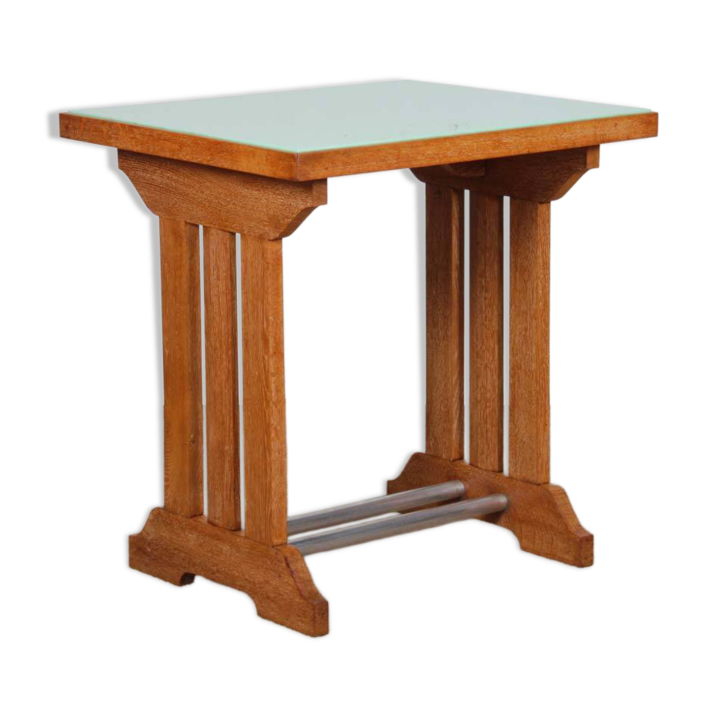 Small high table by Hippolyte Thomasson, circa 1940 - Small high table