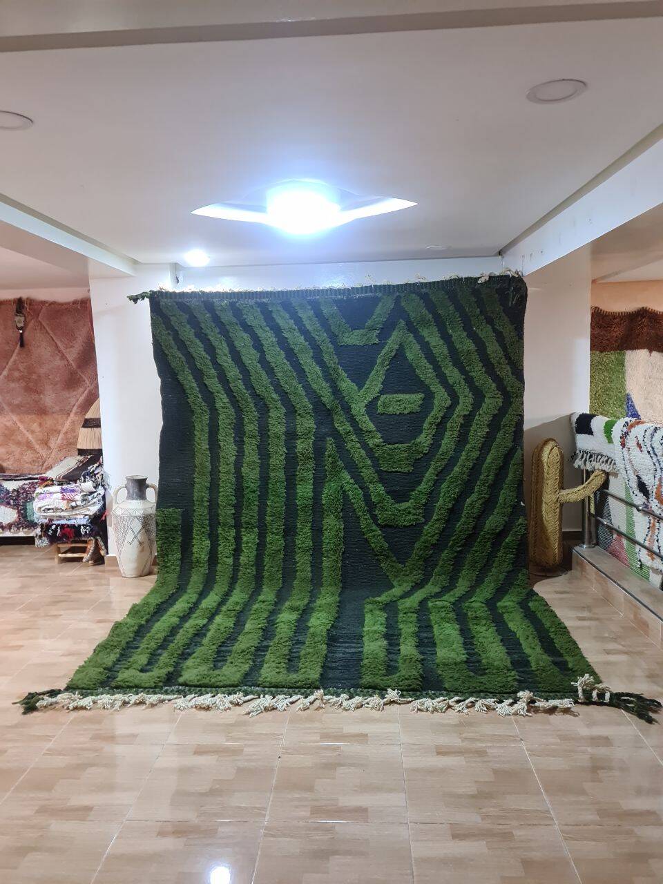 Authentic Beni Ourain Rug 300x200 cm - 100% Wool, Handmade