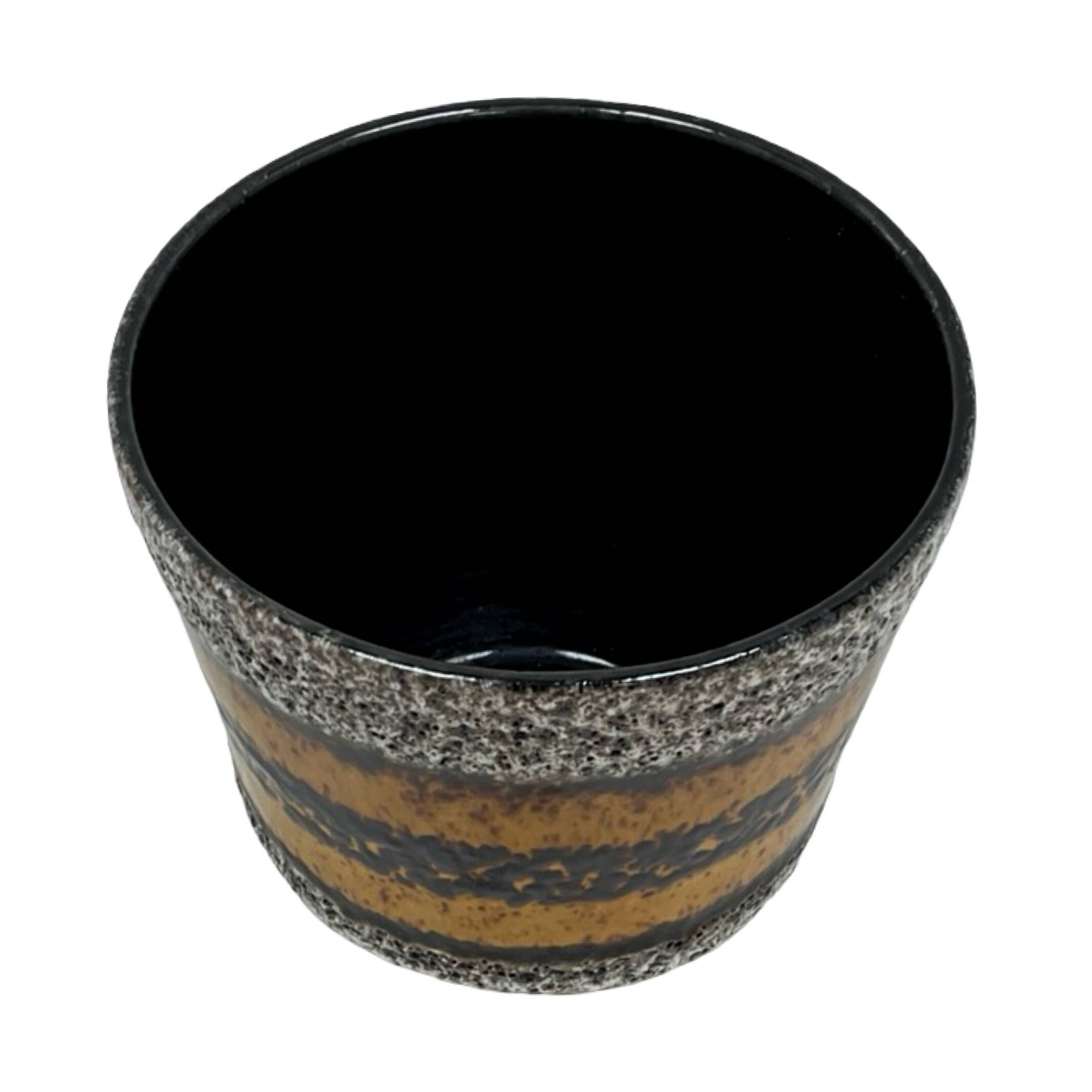 German Scheurich Fat Lava West Germany flowerpot, 1970s
