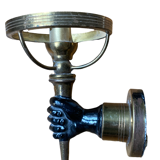 Pair of hand sconces