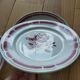 Set of 6 antique Badonviller flat plates in decorated earthenware.