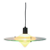 Postmodern Glass Italian Pendant, 1980s