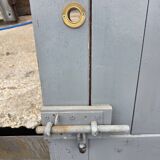 Solid oak door from the 19th century.