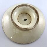 Plate on raspberry slushie compote base