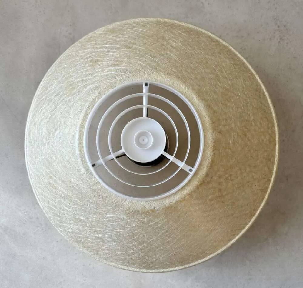 Louis Kalff ceiling light Philips from the 1950s in fibreglass.